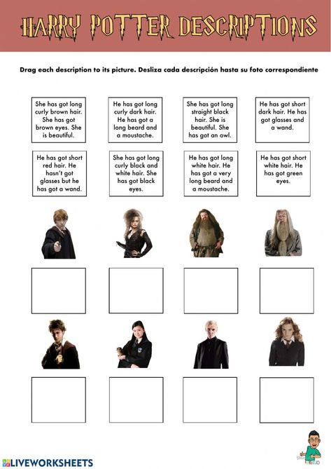 Harry Potter English, 6th Grade English, Harry Potter Activities, Classe Harry Potter, Harry Potter School, Reading Comprehension For Kids, Harry Potter Classroom, Good Grammar, Teaching English Grammar