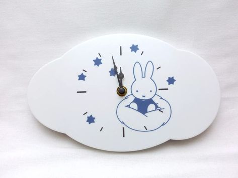 Miffy Clock Cloud Wall Table Top 2 Way White Blue Japan | eBay Miffy Clock, Cloud Wall, Table Stand, Wall Table, 2 Way, White Blue, Wall Clock, Table Top, Clock