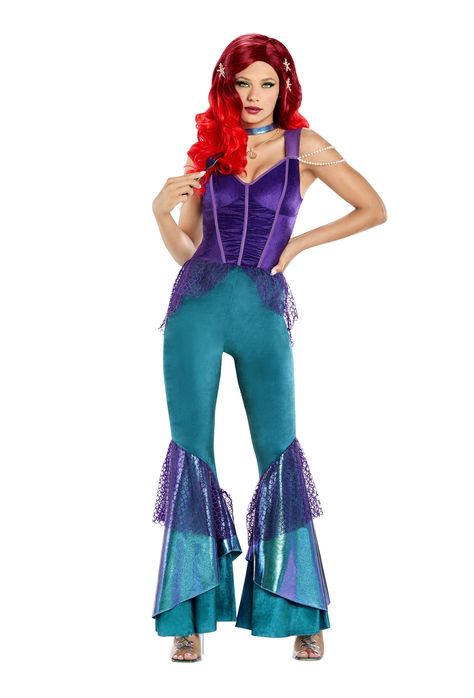 Ariel Adult Ariel Costume, Adult Mermaid Costume, Girls Mermaid Costume, Home Halloween Costumes, Ariel Costume, Ariel Costumes, Little Mermaid Costume, Disney Princess Costumes, Costume Disney