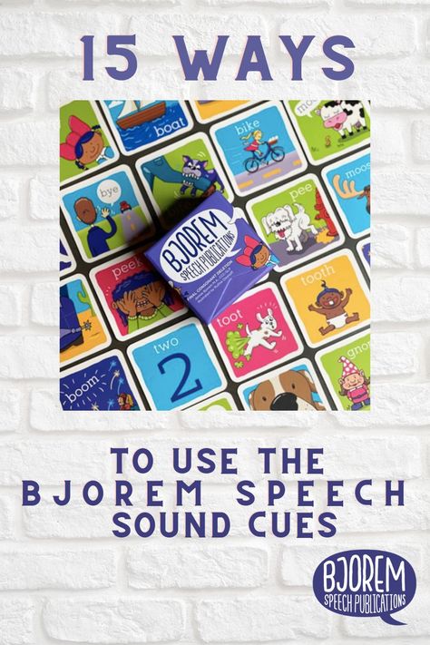 If you have been using the Bjorem Speech Sound Cues, you probably have found several different ways to use them in your therapy sessions or at home with your child. If you haven’t yet used the Bjorem Speech Sound Cues this will help you get started. #jenniebjorem #childhoodapraxia #speechsounddisorders #speechtherapy Bjorem Speech Sound Cues, Bjorem Speech, Slp Classroom, Apraxia Therapy, Speech Therapy Tools, Childhood Apraxia Of Speech, Slp Materials, Preschool Speech Therapy, Speech Articulation