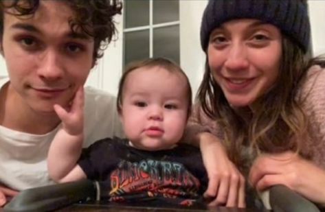 Benjamin Wadsworth With His Daughter, Benjamin Wadsworth Daughter, Benjamin Wadsworth And Stella Maeve, Benjamin Wadsworth Deadly, Deadly Class Marcus, Ben Wadsworth, Stella Maeve, Matt Riddle, Marcus Lopez