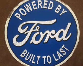 12 Ford Motor Co. Detroit Vintage Tin Sign Man Cave - Etsy Australia Bid Day Signs, Embossed Text, Faux Rust, Led Wall Decor, Man Cave Room, Station Service, Ford Cars, Ford Classic Cars, Garage Shop