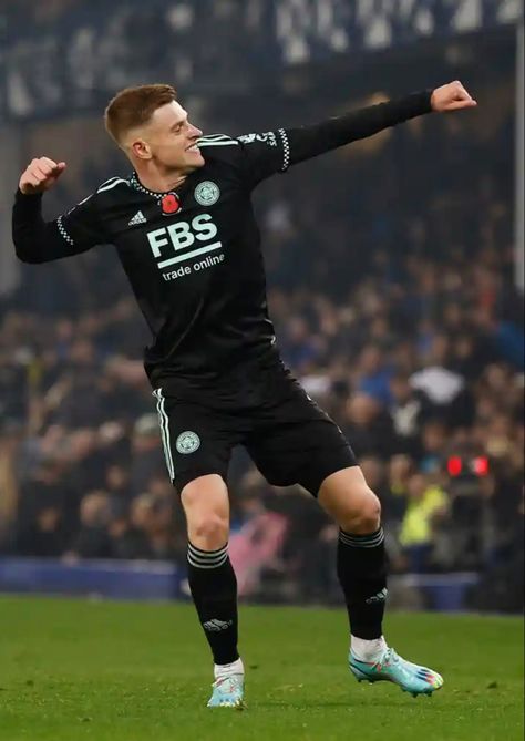 Harvey Barnes celebrates after rifling the second goal for the Foxes. Photograph: Jason Cairnduff/Action Images/Reuters Harvey Barnes, Leicester City Fc, Fit Guys, Action Images, Leicester City, Leicester, Soccer Players, Premier League, Mens Fitness