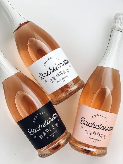 Custom Champagne Bottle Labels, Bachelorette Party Champagne, Champagne Bachelorette Party, Classy Bachelorette Party, Bridesmaid Wine Label, Party Champagne, Las Vegas Bachelorette, Mini Champagne Bottles, Bridesmaid Wine