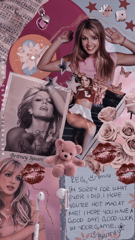 Aesthetic 2010 Celebrities, Pop Girl Aesthetic, 2000s Wallpaper Aesthetic, Britney Spears Poster, Britney Spears Aesthetic, Britney Spears Wallpaper, Britney Spears 2000, Britney Spears Music, College Wallpaper