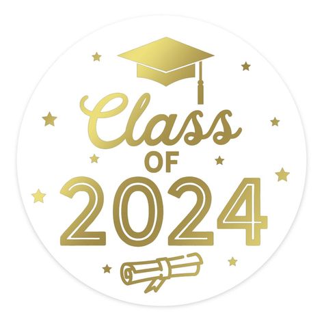 PRICES MAY VARY. 2" GRADUATION STICKERS TO CELEBRATE IN STYLE: Make your graduation mail-outs stand out with our bulk pack graduation stickers for envelopes or graduation favors —a 40-pack of vibrant class of 2024 stickers to add a personal touch to your announcements and thank you notes. Made in the USA. CLASS OF 2024 STICKERS: Each graduation sticker features a strong adhesive back that ensures your graduation labels stay put on envelopes, gift wraps, bags, favors or scrapbooks, commemorating Graduation Party Favors For Guests, Stickers For Graduation, 2024 Stickers, Candle Labels Design, Graduation Stickers, Graduation Party Favors, Graduation Favors, Gift Wrap Tags, 2024 Graduation