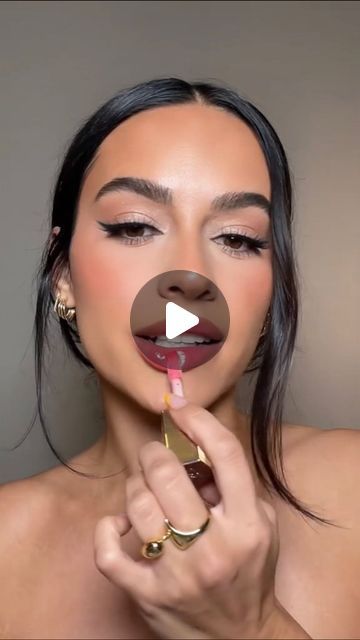 Danielle Estrada on Instagram: "Cherry Lip Combo 🍒 
@nyxcosmetics nude truffle lip liner 
@benefitcosmetics Benetint 
@fentybeauty hot Cherry gloss bomb heat" Cherry Red Lip Combo, Danielle Estrada, Fenty Beauty Hot Cherry, Lip Combos Peach, Fenty Cherry Lip Gloss, Fenty Hot Cherry Lip Gloss, Cherry Lips, Lip Combo, Cherry Cola