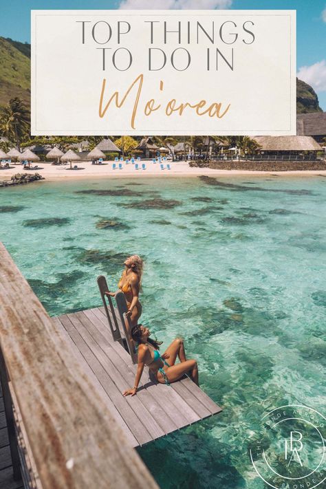 French Polynesia Honeymoon, Luxury Honeymoon Destinations, Moorea French Polynesia, Tahiti Travel, Tropical Vacations, Oceania Travel, Beach Cafe, Beach Buggy, Hiking Destinations