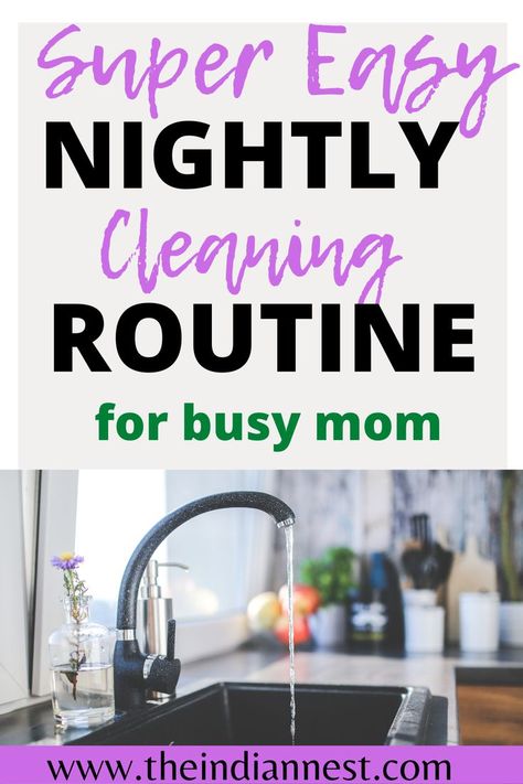 Cleaning Bedroom, Oven And Stove, Things To Do At Night, Clean Your Oven, Kitchen Cleaning Tips, House Cleaning Hacks, Bedroom Cleaning, Cleaning Habits, Happy Homemaking