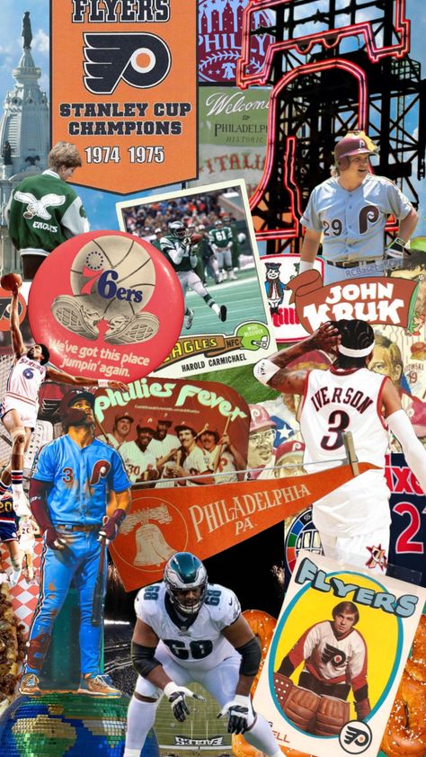 #phillysports #philly #philadelphia #philadelphia76ers #phillies #philadelphiaflyers #gobirds #philadelphiaeagles #cityaestethic #sports #retrosports Philadelphia Sports Wallpaper, Philly Sports Wallpaper, Phillies Background, Philly Wallpaper, Philadelphia Phillies Wallpaper, Phillies Aesthetic, Philly Aesthetic, Philadelphia Aesthetic, Phillies Wallpaper