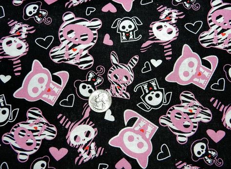 Skelanimals Wallpaper Laptop, Trashy Y2k Wallpaper Laptop, Pink Skelanimals, Skelanimals Pfp, Skelanimals Wallpaper, Pastel Scene, Scene Aesthetic, Scene Wallpaper, Black Pink Background