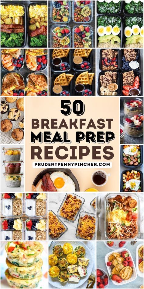 Save money by skipping the drive-thru in the morning and prepare healthy breakfasts for the work week with these breakfast meal prep ideas. From make-ahead sandwiches to healthy bowls, there are plenty of nutritious and easy breakfast recipes to make in advance and grab and go in the morning that won't break the bank. Whether you're a busy professional or a student on the go, this collection of breakfast ideas will help you save time and money and make your mornings a breeze. 21 Day Fix Overnight Oats, Breakfast Meal Prep Ideas, Work Breakfast, Healthy Breakfast Meal Prep, Easy And Healthy Breakfast, Paleo Meal Prep, Overnight Oats Recipes, Quick Meal Prep, Adobe Express