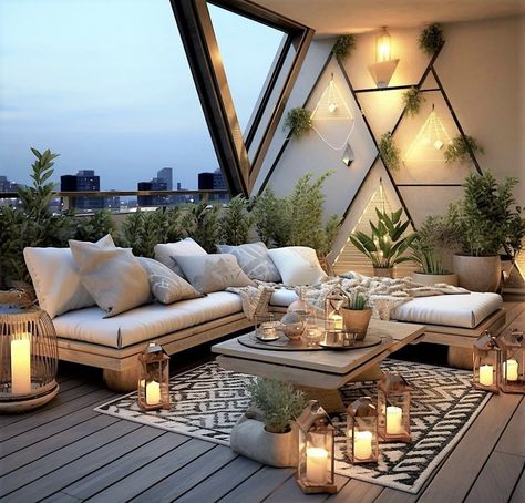 Large Balcony Ideas, Balkon Decor, Terrace Decor, Rooftop Terrace Design, Florida House, Terrace Design, Apartment Balcony Decorating, Outdoor Decor Backyard, Teenage Bedroom