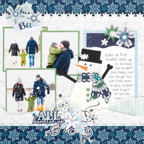 Create Flurries of Fun With This Winter Scrapbook Layout – Creative Memories Blog Winter Scrapbook Layouts, Winter Scrapbook, Winter Scrapbooking, Polar Vortex, At Home Office, Picture Layouts, Creative Memories Scrapbooking, Snow Much Fun, Snow Days