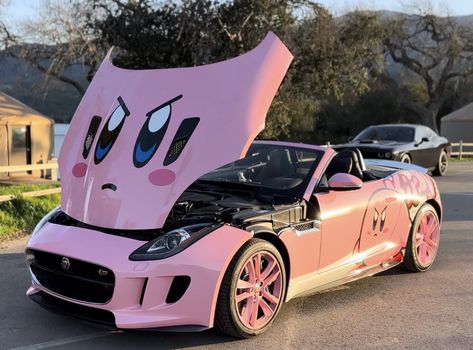 Kirby Car, Pimped Out Cars, Street Racing Cars, Car Mods, Pink Car, Pretty Cars, Car Stuff, Japanese Cars