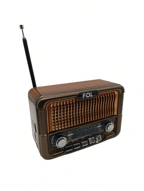 La bocina TWS estilo retro pequeña ofrece una fusión encantadora de diseño vintage y tecnología moderna. Su aspecto clásico, con detalles metálicos y acabados en madera, evoca la estética de las radios antiguas, mientras que sus capacidades avanzadas la convierten en un accesorio musical contemporáneo.Bocina Tws Estilo Retro pequeña Multicolor         Consumer Electronic, size features are:Bust: ,Length: ,Sleeve Length: Radio Antigua, Estilo Retro, Radios, Length Sleeve, Musical, Sleeve Length