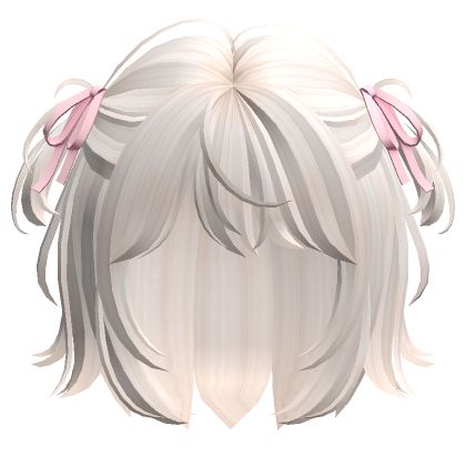 Roblox Pigtails With Ribbons, Mini Pigtails, Create An Avatar, Dress Hairstyles, Roblox Codes, Hair Accessory, Mix Match, Cute Hairstyles, Avatar