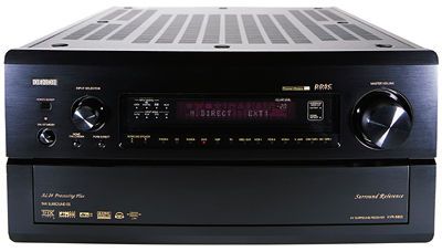 Denon AVR-5803 A/V receiver & DVD-9000 DVD-Video/DVD-Audio player | Sound & Vision Bad Translations, Denon Avr, Analog Devices, Center Speaker, Surround Speakers, Wife And Kids, Audio Player, Dolby Digital, Home Theater System