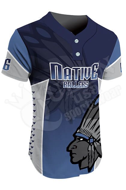 Sublimated Two-Button Jersey - Aztecs Style Baseball Designs, Graphic Design Mockup, Professional Uniforms, Aztec Fashion, Baseball Design, Garment Industry, Jersey Design, Team Names, Baseball Jersey