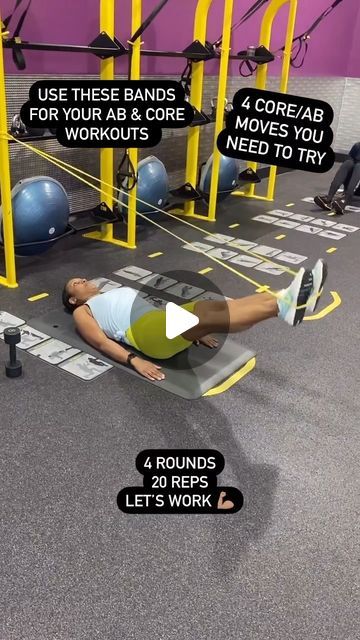 Akilah Fairfax on Instagram: "Did you know you can use our long bands for your Ab & Core workouts? Get your bands and get to work! 4 sets, 20 reps. GO! 

Need some bands? Hit the link my bio or go to KoreByKi.com to get your bands and knock out this workout. 💪🏽

@korebyki 
@justmebeingki 
@legacyptinc" Core Band Exercises, Banded Core Workout, Ab Core Workout, Core Workouts, Core Workout, Knock Out, To Work, Knowing You, Did You Know