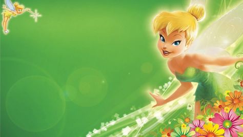 Tinkerbell Green Hd Wallpapers With Flower Decoration For Mobile Phones Tablet And Pc 1920×1200 Tinkerbell Invitations, Art Party Decorations, Tinkerbell Wallpaper, Tinkerbell Pictures, Winnie The Pooh Cartoon, Pirate Fairy, Coral Wallpaper, Tinkerbell Party, Invitation Background