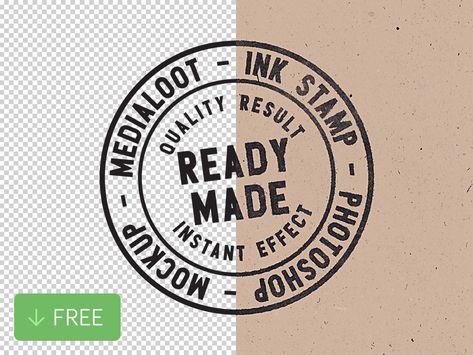 Create a realistic Ink Stamp effect from any graphic that you want with the Ink Stamp Mockup kit for Photoshop. You just have to replace a single Smart Object with your own image, and the file will... Stamp Mockup, Diego Sanchez, Graphic Burger, Graphic Design Assets, Mockup Photoshop, Paper Mockup, Envelope Stamp, Logo Mockup, Badge Design