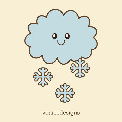 Cute Snow Design Clipart Snow Clipart, Graphic Design Drawing, Graphic Design Elements, Snowy Winter, Design Drawing, Winter Weather, Flat Illustration, Flat Design, The Snow