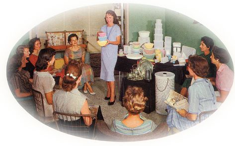 Tupperware targeted women who were interested in working, Tupperware, Inc. Tupperware Party, Cloth Banners, Kitchen Queen, Nostalgic Images, Vintage Tupperware, Vintage Radio, Vintage Life, Vintage Pictures, The Good Old Days