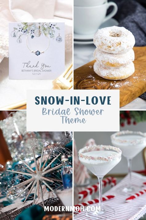 Get creative with a Snow in Love bridal shower theme that’s fun, festive, and perfect for a winter wonderland celebration! This winter-inspired theme includes games, decorations, and cozy gifts that will make your bridal shower one to remember. Ready to plan your winder bridal shower? Check out these wonderful winter themed wedding shower ideas! | Winter Bridal Showers Themed Wedding Shower Ideas, Snow In Love Bridal Shower Theme, January Bridal Shower Ideas, Love Bridal Shower Theme, Winter Bridal Shower Ideas, Winter Themed Wedding, Wedding Shower Ideas, Snow In Love, Bridal Shower Games Prizes