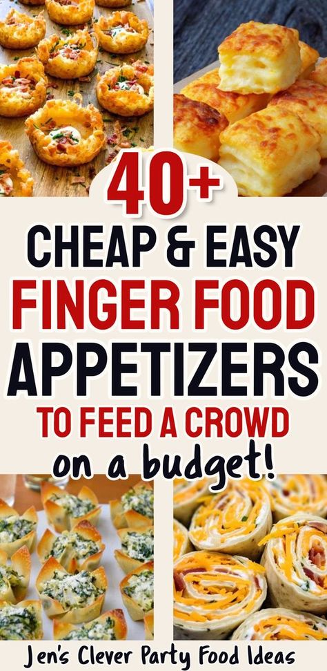 Cheap Party Snacks, Game Day Finger Foods, Savory Appetizers Easy, Cheap Finger Foods, Shareable Snacks, Inexpensive Appetizers, Fast Appetizers Easy, Cheap Appetizers, Fast Appetizers