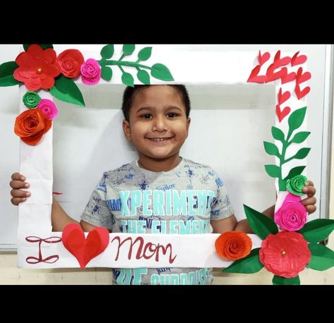 Selfie frame for mother's Day😍 Selfie Frame, Preschool Craft, Preschool Crafts, Mother's Day, Mothers Day, Preschool, Frame, Pre School