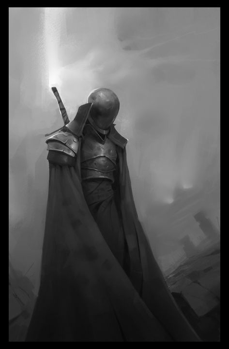 ArtStation - DAILY SKETCHES - WEEK 24, Valentin Gloaguen Eldritch Horror Landscape, 다크 판타지, Fantasy Monster, Fantasy Armor, Fantasy Concept Art, Armor Concept, Fantasy Warrior, Arte Fantasy, 판타지 아트