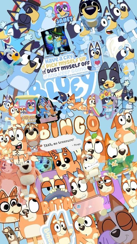 bingo and bluey wallpaper <3 Preppy E Wallpaper, Bluey Iphone Wallpapers, Bluey Templates, Christmas Bluey Wallpaper, Bluey Phone Background, Bluey Wallpaper Horizontal, Blue And Bingo Wallpaper, Bluey Wallpapers Iphone, Bluey Halloween Wallpaper