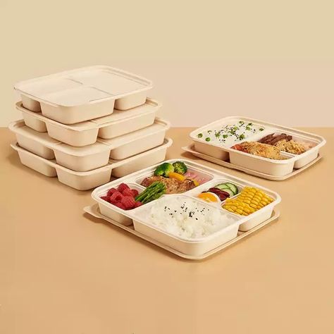 Food Delivery Packaging, Indian Spice Box, Plastic Food Packaging, Gerobak Dorong, Packaging Snack, Disposable Food Containers, Food Containers Lunch, Takeaway Food, Food Package