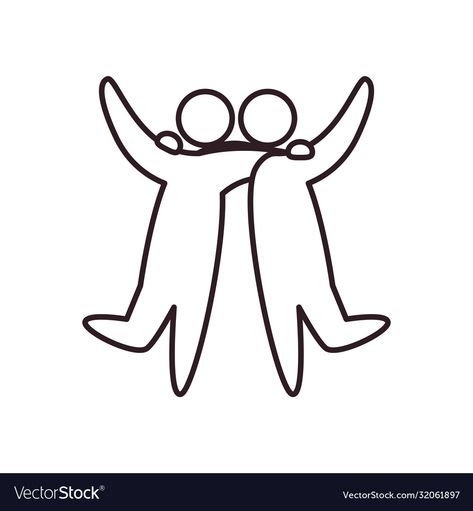 Friendship Icon, Friendship Png, Friends Hugging, Love Theme, Transparent Png, Style Icon, High Res, Png Images, Icon Design