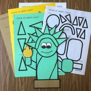 America Crafts - Simply Kinder Sight Word Books Kindergarten, Letter Naming Fluency Activities, America Crafts, Interactive Alphabet Notebooks, Word Wall Kindergarten, Alphabet Sort, Eagle Craft, Kindergarten Writing Prompts, Kindergarten Morning Work