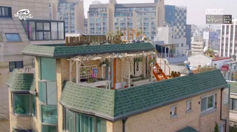 Korean Rooftop Apartment, Korean Rooftop House, Korea Rooftop House, Rooftop House Ideas, Korean Rooftop House Ideas, Korean Rooftop, Rooftop House, Rooftop Ideas, Gangnam District