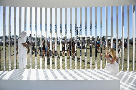 Festival Art Installation, Coachella Art, Coachella 2016, Portal Art, Urban Playground, Music Themed Wedding, Festival Art, Coachella Music Festival, Music Room Decor