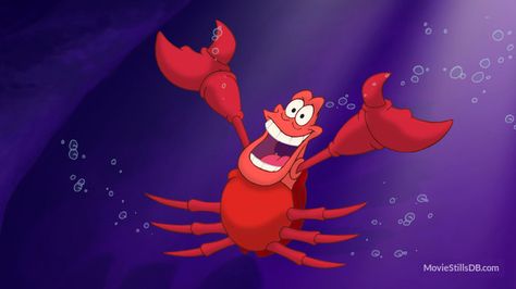 Sebastian Sebastian Disney, Crab Costume, Pikachu Tattoo, Disney Sidekicks, Mermaid Images, Life Under The Sea, Disney Cards, Mermaid Disney, Mermaid Tattoos