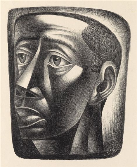 Artwork by Charles White, Joven (Youth), Made of Lithograph on cream wove paper Charles White, Value In Art, Cleveland Museum Of Art, Philadelphia Museum Of Art, National Gallery Of Art, Art Institute Of Chicago, First Art, African American Art, Black Artists