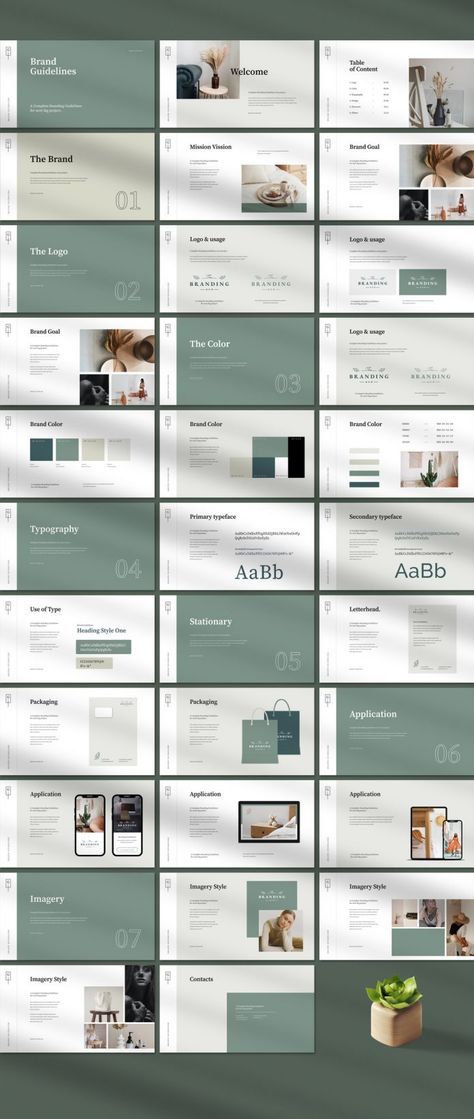 Brand Guidelines Presentation Template for Adobe InDesign Presentation Page Design, Indesign Presentation Layout, Adobe Indesign Ideas, Indesign Layout Inspiration, Indesign Layouts, Brand Guidelines Presentation, Brand Guidelines Book, Logo Guidelines, Brand Guidelines Design