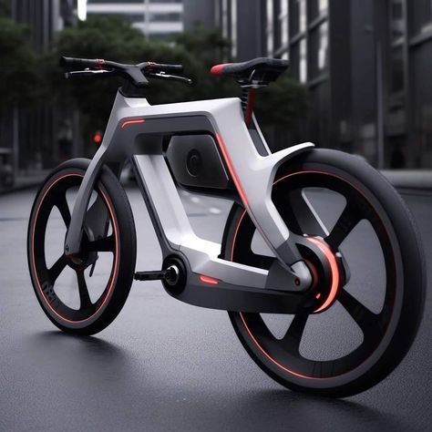 Electric Bicycle Design, Custom Motorcycles Harley, Tire Tracks, Cool Sports Cars, Moto Bike, Motorcycle Harley, Cool Bicycles, Bicycle Design, Futuristic Cars