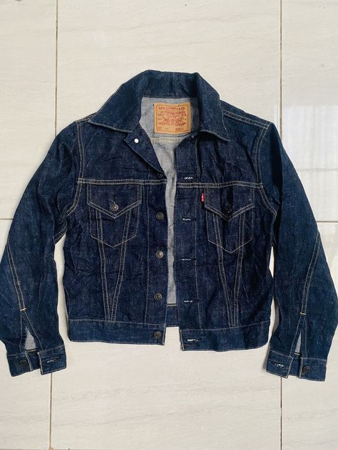 LVC LVC LEVIS VINTAGE CLOTHING BIG E 557 Trucker Denim Jacket | Grailed Levis Vintage Clothing, Levis Vintage, Vintage Clothing Men, Men's Outerwear, Big Clothes, Mens Outerwear, Vintage Levis, Vintage Clothing, Levi's