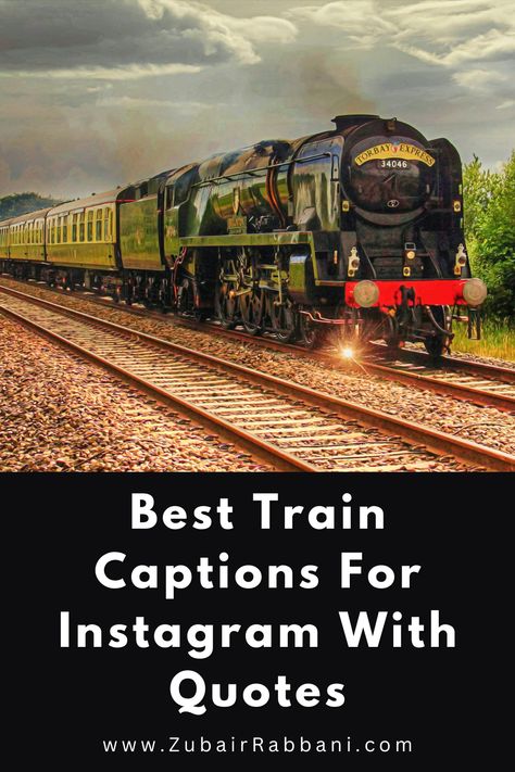 Best Train Captions For Instagram With Quotes Metro Captions Instagram, Train Quotes, Lake Quotes, Training Quotes, Riding Quotes, Ig Captions, Captions For Instagram, Train Rides, Train Travel