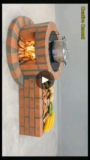 Diy Brick Oven, Outdoor Brick Oven, Brick Oven Outdoor, Metal Barrel, Brick Oven, Rustic Outdoor, Home Baking, Inspire Others, The Heat