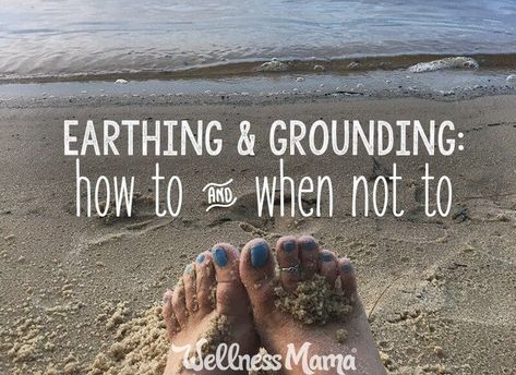 Spiritual Grounding, Craniosacral Therapy, Earthing Grounding, Skin Facts, Wellness Mama, Ginger Benefits, Mama Natural, Health Practices, Holistic Therapies