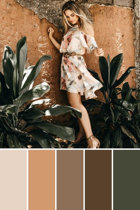 Brown Green Beige Color Scheme, Green Beige Brown Color Palette, Dark Green Color Palette Colour Schemes, Dark Green Colour Palette, Green Brown Palette, Dark Green Colour, Monochrome Color Palette, Wedding Color Pallet, Beige Color Palette