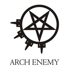 Arch Enemy Logo Arch Enemy Logo, Rock N Roll Art, Arch Enemy, Extreme Metal, Metal Arch, Music Tattoos, Horror Show, Band Logo, Band Tattoo