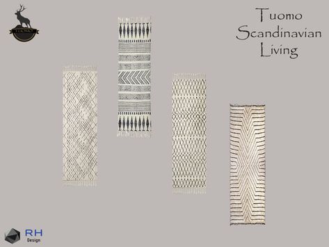 This woven scatter rug with fringes not only will create a cozy, homely feeling, but due to its softness your feet will love it! Found in TSR Category 'Sims 4 Rugs' Viking Aesthetic, Rh Design, Sims 4 Kitchen, Country Rugs, Scatter Rugs, Retro Wallpaper Iphone, Sims Building, Sims 4 Collections, Long Rug