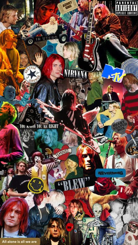 #kurtcobain #nirvana #grunge #heartshapedbox #smellsliketeenspirit #vintage #90s #seattle 90s Grunge Party, 1990s Party, 90s Party Ideas, Grunge Party, 90s Decor, 90s Alternative, 90’s Grunge, Nirvana Band, Smells Like Teen Spirit